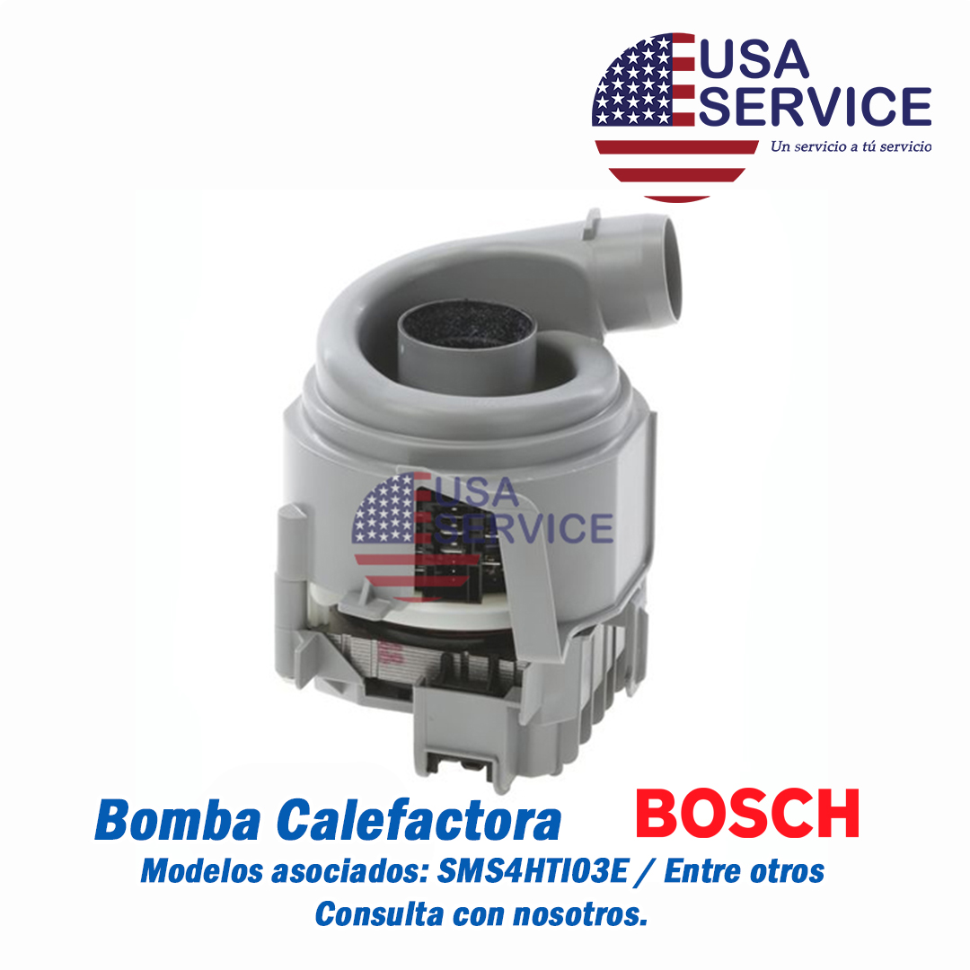 BOMBA CALEFACTORA - SMS40E32EU/35 - BOSCH - Repuesto línea blanca USA Service