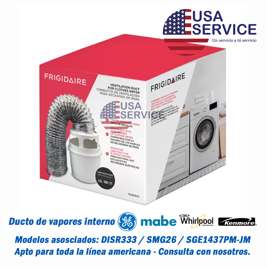 DUCTO DE VAPORES INTERNO - DISR333/SGE1437/SMG26 - General Electric - Repuesto línea blanca USA Service