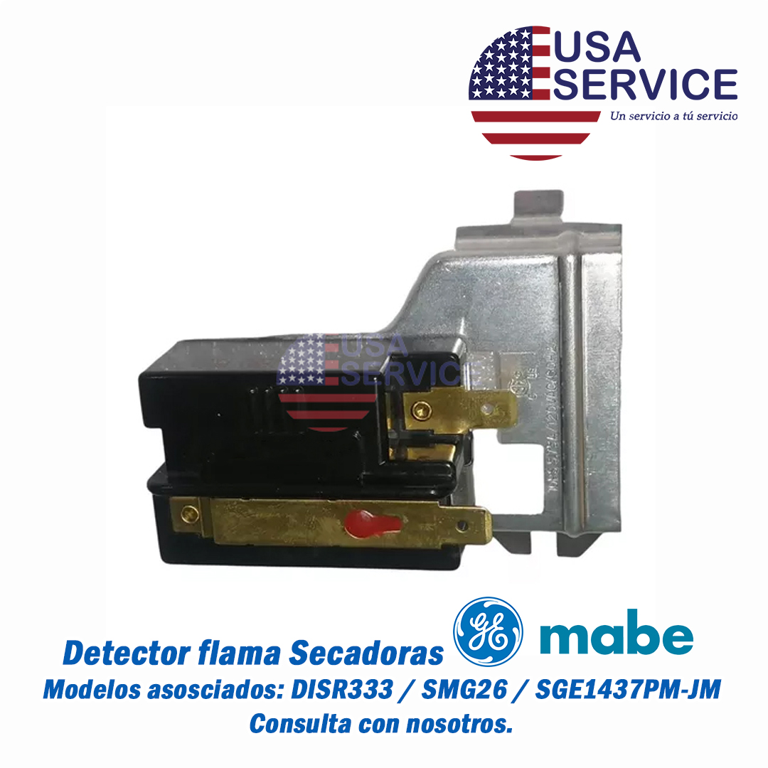 DETECTOR FLAMA - DISR333/SGE1437/SMG26 - General Electric/MABE - Repuesto línea blanca USA Service